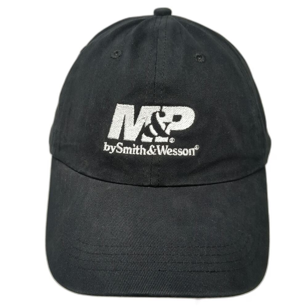 Quake City Caps Smith & Wesson M&P Baseball Cap Black One Size Cotton Buckle Hat